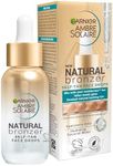 Garnier Ambre Solaire Natural Bronzer, Self Tan Drops for Face, Hyaluronic Acid & Coconut Water, Tailor Made Glow, Gradual & Natural Fake Tan, Approved by Cruelty Free International, Vegan, 30ml