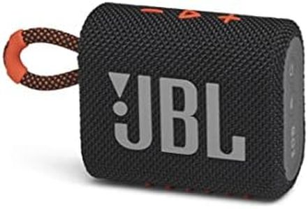 JBL GO 3 Portable Waterproof Speaker Black