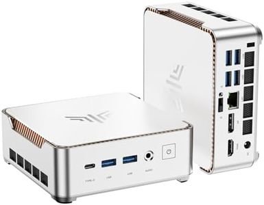 KAMRUI GK3Plus Mini PC, 16GB RAM 512GB M.2 SSD Mini Computers,12th Gen Alder Lake N95 (up to 3.4GHz) Micro PC, 2.5''SSD, Gigabit Ethernet, 4K UHD, WiFi, BT, VESA/Home/Business Mini Desktop Computers