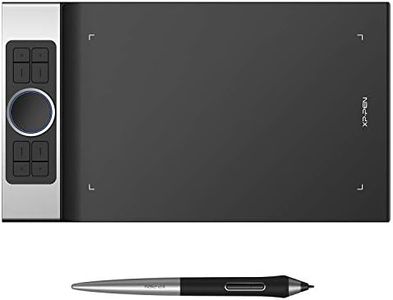 Xp-Pen Deco Pro Medium Graphics Drawing Tablet (11X6 Active Area, 8192 Levels of Pressure Sensitivity, Android Support, Ultrathin Pen Tablet Tilt Function, 8 Shortcut Keys & Drawing Glove) Black