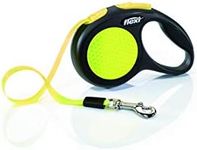 TRIXIE dog leash Cavo V-leash XS - 3 m, black/yellow - adjustable leash for outdoor activities - for large to very large dogs - 209301