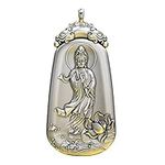 Quan Yin Laughing Buddha Necklace P