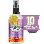 Bodhi Dog Natural Dog Cologne | Premium Scented Deodorizing Body Spray for Dogs & Cats | Neutralizes Strong Odors | Dog Perfume with Natural Dog Conditioner | Made in USA (Patchouli, 4 Fl Oz)