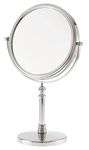 Danielle 10x Magnification Vanity Mirror, Chrome