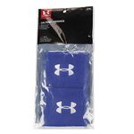 Under Armour Men's UA 3" Performance Wristband - 2-Pack OSFA Blue