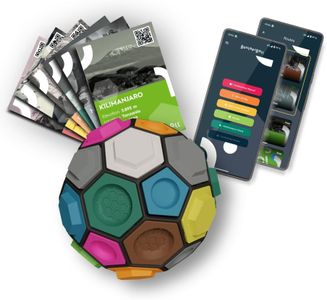 BOULDER BALL BOULDERBALL Basic 3D Climbing Ball, World Novelty, Climbing in The Tiniest Space - Concentration, Creativity, Dexterity, Puzzle Ball Toy, Bouldering Gifts, Portable Climbing Game