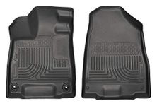 Husky Liners 18401 Fits 2014-19 Acura MDX Weatherbeater Front Floor Mats, Black