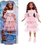 Disney The Little Mermaid, Celebration Ariel Doll with Red Hair and Pink Dress, Toys Inspired by the Movie