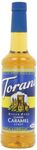 Torani Sugar Free Caramel Classic Syrup, Pet Bottle, 750 milliliters