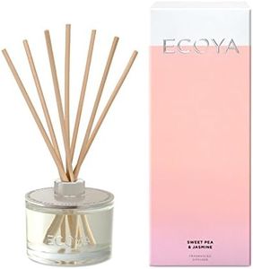 Ecoya Reed Sweet Pea and Jasmine Diffuser, 200 ml