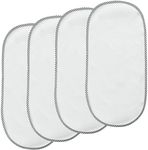 PandaEar 4 Pack Waterproof Changing Pad Liners, Baby Diaper Changing Underpads Liner Soft Changing Table Cover -23.6" x 11.8"