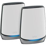 NETGEAR Orbi Mesh WiFI System (RBK852) - WiFi 6 Router with 1 Satellite Extender - Coverage 4,000 sq ft and 100 Devices