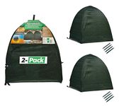 Nuvue Products 22250 Winter Snow and Frost Cover, 22" x 22" x 22", 2 Pack, Green