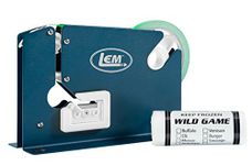 LEM Products 200 Ground Meat Packaging System, blue