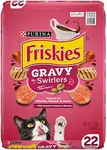 Purina Friskies Dry Cat Food, Gravy