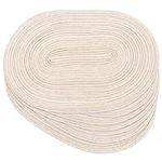Noctiflorous Oval Braided Placemats