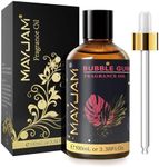 MAYJAM Bubble Gum Fragrance Oil, 100ML/3.38FL.OZ Premium Quality Bubble Gum Oil for Diffuser, Soap Candle Making, Scented Oil with Glass Dropper