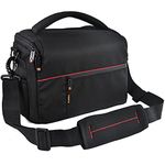 FOSOTO SLR DSLR Camera Bag, Large Capacity Camera Case with Tablet Compartment Compatible with Canon 4000D 2000D, Nikon D5600 D3500, Sony A7, Waterproof Sling Bags for Camera and Lenses