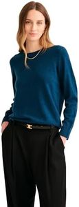 NAADAM, Womens, The Original 100% Cashmere Sweater, Peacock Blue