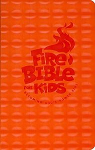 NKJV Fire Bible for Kids, Flexisoft (Softcover, Orange)