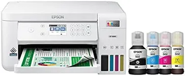 Epson Ecotank Et-3830 Wireless Color All-in-one Cartridge-free Supertank Printer with Scan, Copy, Auto 2-sided Printing and Ethernet – the Perfect Printer for Productive Families