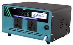 AXVOLT Elite 600W Digital Step Down transformer 220V to 110V Voltage Converter for US Appliances Used in India with Thermal Switch