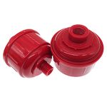 Hsthe Sea 2 PCS Mini Air Water Filters Spray Gun Filter Whirlwind Air Line Filter High Flow Guns Filters Threads for Most Spray Guns and Air Tools 1/4 Inch