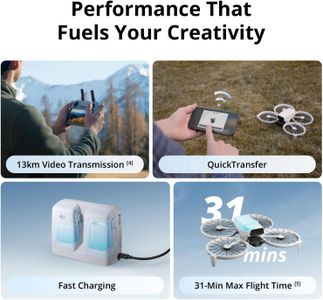 DJI Flip 4K Drone Fly More Combo – Camera Drone with Extra Batteries