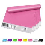 Vapulcio Poly Mailers 10x13 Inch 100 Pcs - Pink Waterproof Shipping Envelopes for Small Business with Tear Resistance and Self-Sealing Feature - Ideal Packaging Bags for Mailing, Shipping, and More