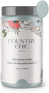 Country Chic Paint - Chalk Style All-in-One Paint for Furniture, Home Decor, Cabinets, Crafts, Eco-Friendly, Matte Paint - Dune Grass [green] Quart 32oz