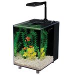 Penn-Plax WW120BK Prism Aquarium Kit, Black