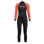 ORCA Womens Openwater Core Wetsuit - Black Hi-Vis - Thermal Warm Heat Layer Layers Easy Stretch Lightweight