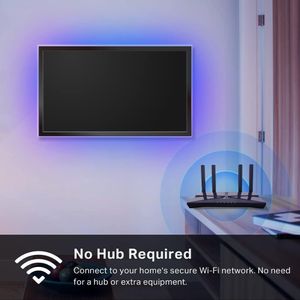 Tapo Smart LED Light Strip, 2x5m – Color Changing, WiFi Controlled