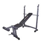 Zorex ZF-103 Home Gym Bench Multi Adjustable Incline, Decline, and Flat Bench, Multipurpose Exercise Bench press for gym workout All in one gym Bench for Weight Strength Training Leg Extension Weightlifting Bench Workout Bench Max User Weight 250Kg