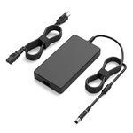 240W 180W Dell 19.5V 12.3A AC Adapter Laptop Charger Fit for Dell Alienware 15 17 R1 R2 R3 R4 R5 M15 M17 M11X M14X M17X G3 G5 G7 Precision 7710 7540 M6400 M6500 M6700 M6800 M4300 Power Supply Cord