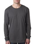 Next Level Men's Premium Fitted Long-Sleeve Crew, Heavy Metal, X-Large (US)