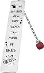 Teacher Appreciation Bookmark Gifts for Women Men Teacher Graduation Retirement Gifts for Her Him Birthday Christmas Gift for Teachers from Student Class Teacher's Day Gifts Book Marks