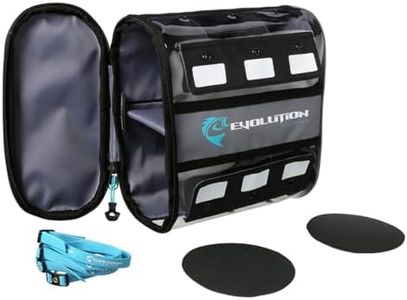 Evolution Fishing Linemaster Bulk Spool Bag – Fits 4 Line Spools, Line Wranglers Included, Tarpaulin Storage Case, Grommet Spooling System