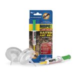 NOPE! Ant Killer Reusable Bait Stations x2 and Baited Ant gel Syringe (x6 Doses) Indoor & Outdoor. Complete, long-term nest elimination solution.