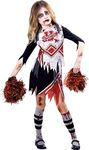 Amscan Girl's Zombie Cheerleader Fa