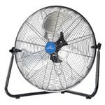 iLIVING 20 Inch 5800 CFM High Velocity Heavy Duty Metal Floor Wall Fan, For Office, Commercial, Workstation, Greenhouse, Garage, Shop Attic Use, Black, UL Listed