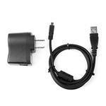 USB AC Adapter Charger + Data Cable Cord for Panasonic Lumix DMC-ZS40 DMC-TZ31 DMC-ZS45 DMC-TZ57 Series