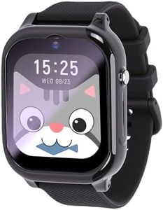 XUMIUZIY Kids Smart Watch with GPS Tracker, 4G LTE Smartwatch for Boys Girls Ages 3-12, Video Calling, SOS Emergency Dial, LBS Location, IP67 Waterproof, Touchscreen, Fitness Tracker