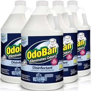 OdoBan Disinfectant Concentrate and Odor Eliminator, Made in the USA, Night Ice Scent, 4 Gallons