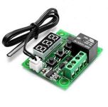 SpiffySky W1209 12 V Digital Temperature Controller Thermostat Module with Temperature Sensor