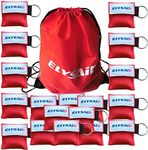 50 Pack CPR Mask Face Shield With K