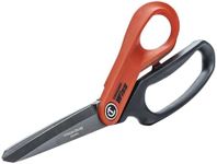 WISS CRESCENT Heavy-Duty Titanium Coated Tradesman Shears, 10-inch Size