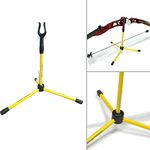 Milaem Archery Bow Stand Aluminum-alloy Bowstand Bow Holder Rack Hanger with Magnetic Base for Recurve Bow Compound Bow