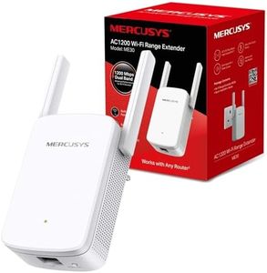 MERCUSYS 2024 Newest WiFi Extender, WiFi Booster, WiFi Repeater, 1900Mbps Ultraxtend Home Internet Booster with Gigabit Port, App Control Quick Setup, Home Wireless Signal Booster, UK plug (New)
