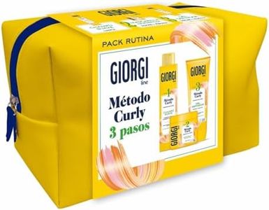 GIORGI Line - Kit de Iniciación al Método Curly en 3 Pasos | Set de Regalo para Rizos Espectaculares, 0% Alcohol, 0% Siliconas, 0% Sulfatos, Con Proteínas Vegetales y Aguacate - 950 ml